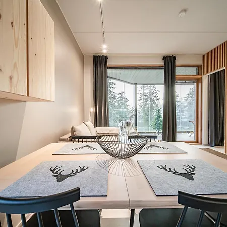 Aurora B5 Ski-in Ski-out, Mountain View By Aavalevi Levi