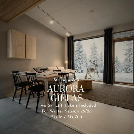 Aurora Gielas B5 Ski-in Ski-out, Mountain View By Aavalevi Διαμέρισμα *