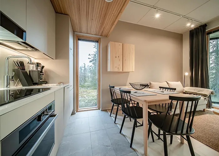 Aurora Gielas B5 Ski-in Ski-out, Mountain View By Aavalevi Apartament Levi