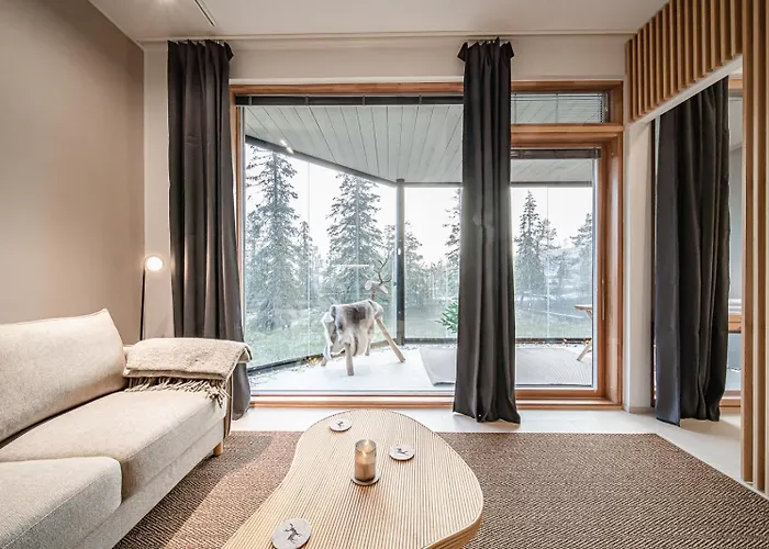 Apartament Aurora Gielas B5 Ski-in Ski-out, Mountain View By Aavalevi Levi